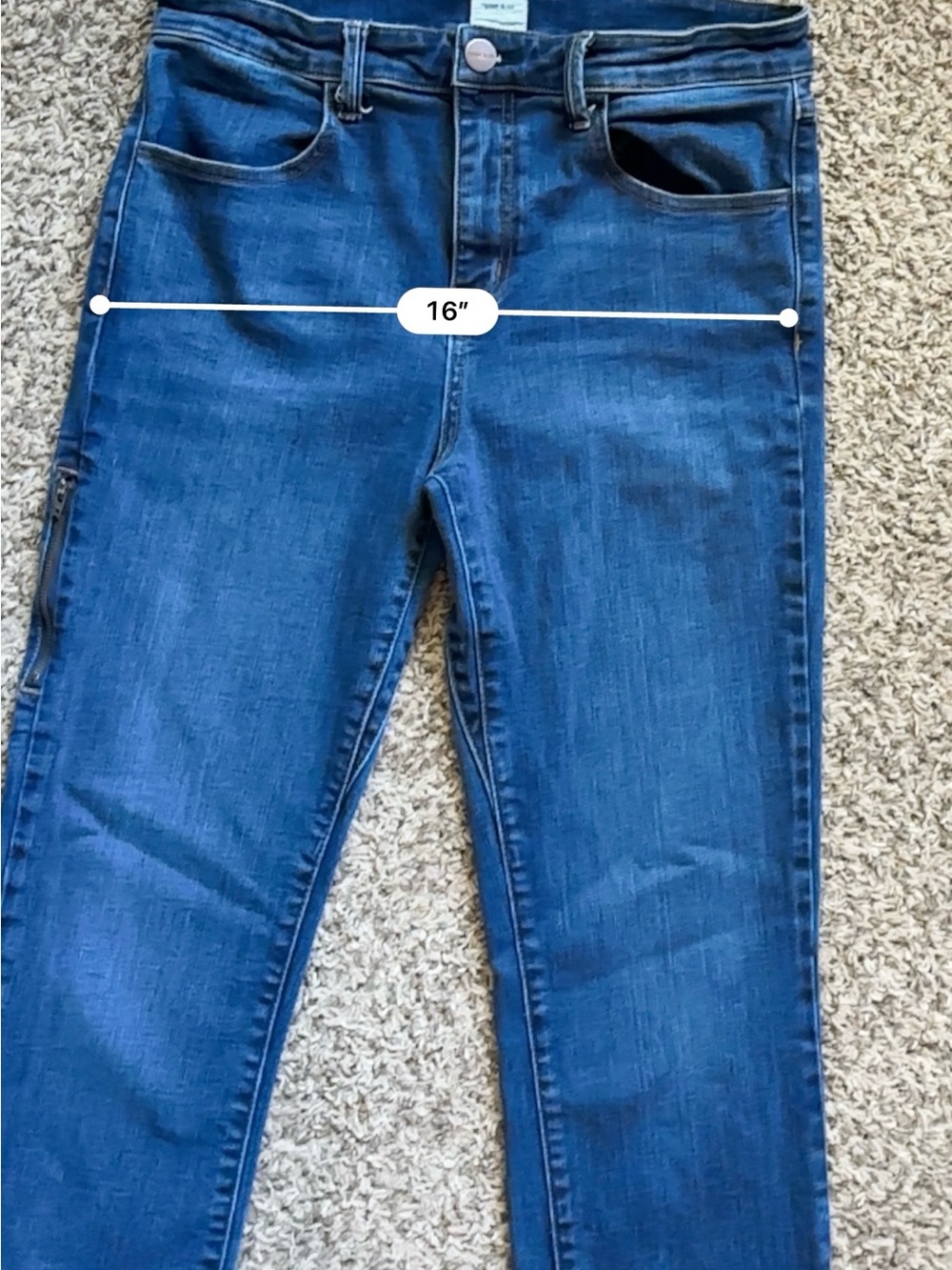 Women’s Ripton & Co. Classic Straight-Leg Jeans — Dark Blue - Picture 13 of 13